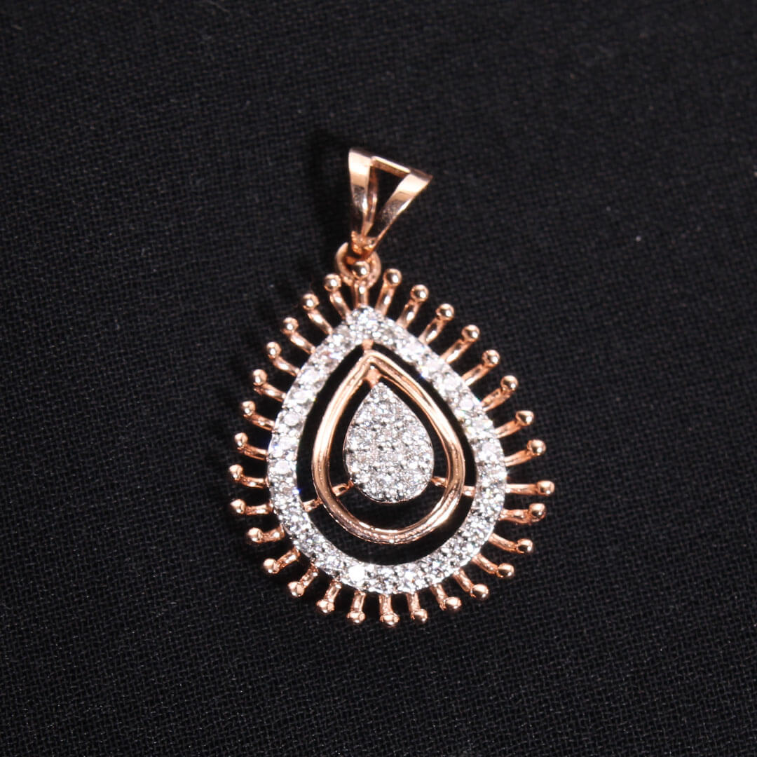 Diamond Locket For Women with Free Gold Coin