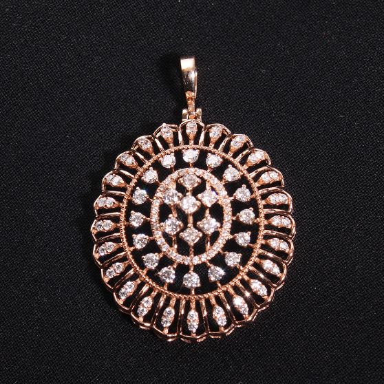 Diamond Locket For Women with Free Gold Coin