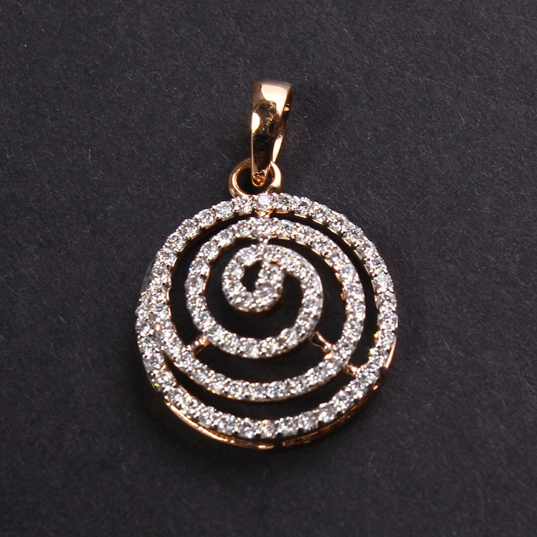 Diamond Locket For Women with Free Gold Coin