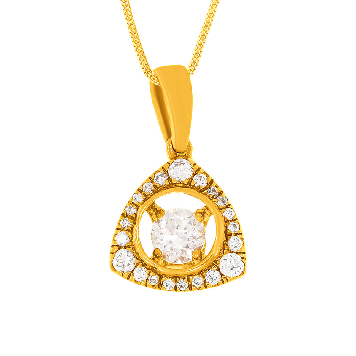 Arisha Diamond Locket with Free Gold Coin