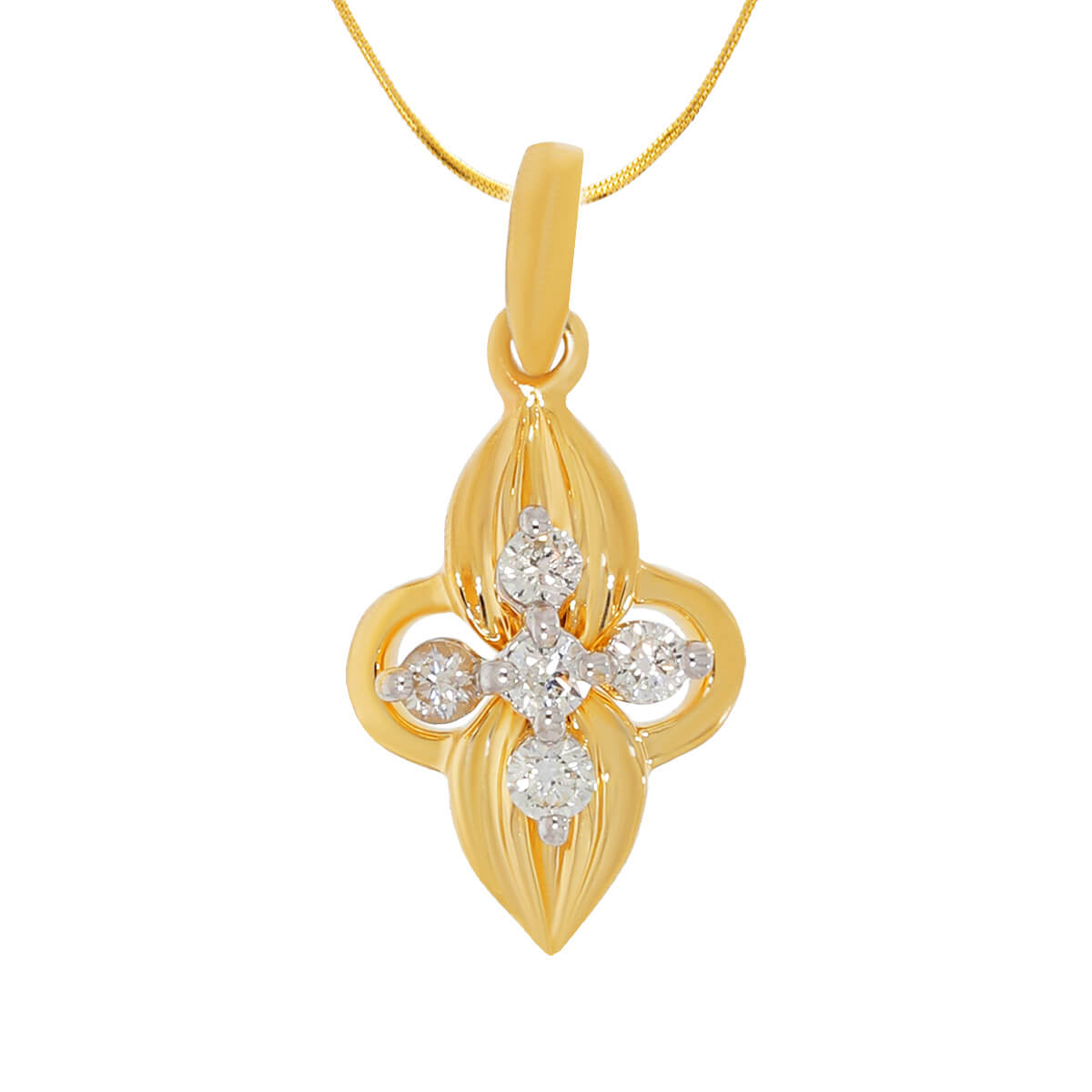 Vishank Diamond Locket with Free Gold Coin