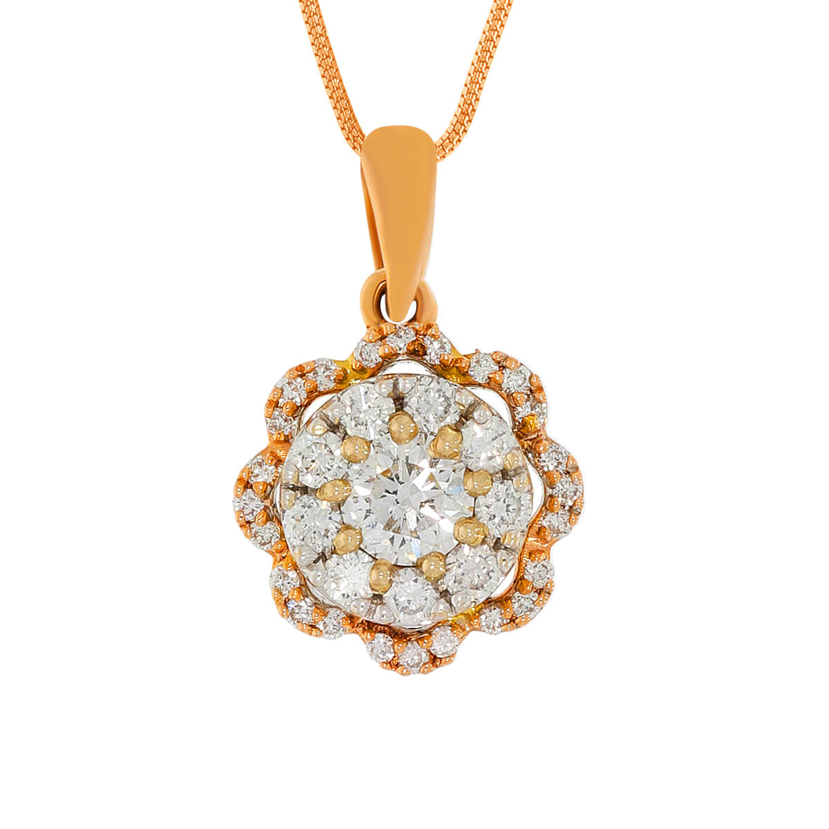 Floroscent Diamond Locket with Free Gold Coin