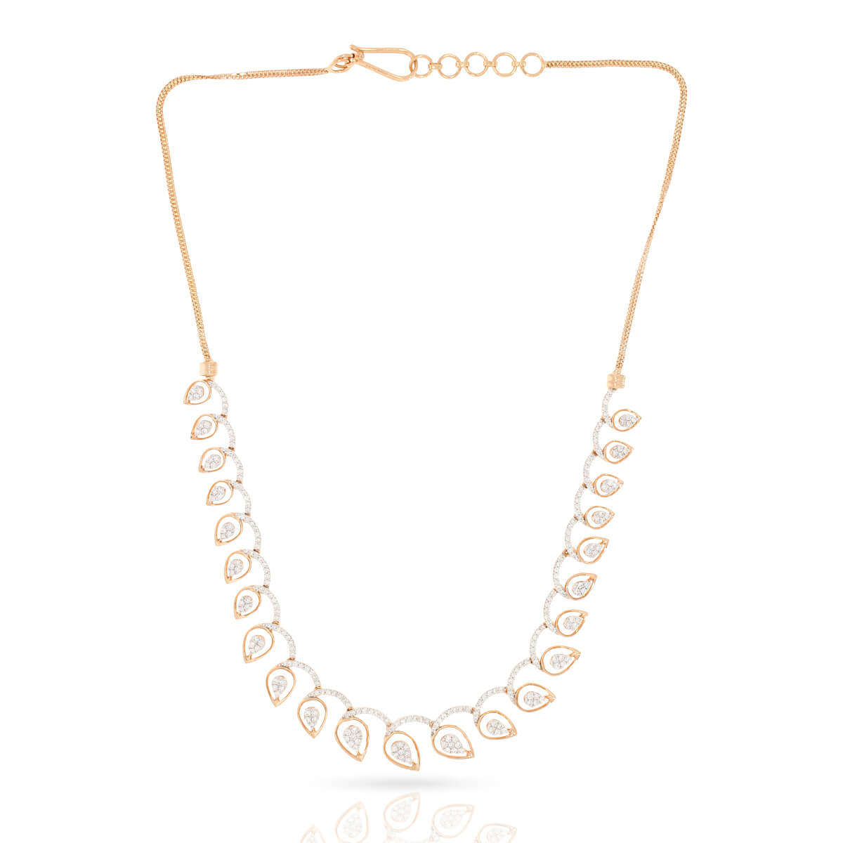 Aaravi Diamond Necklace with Free Gold Coin