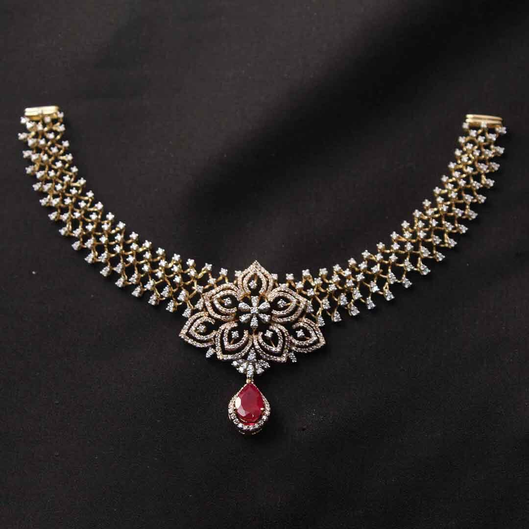 Laisha Luxury Diamond Necklace