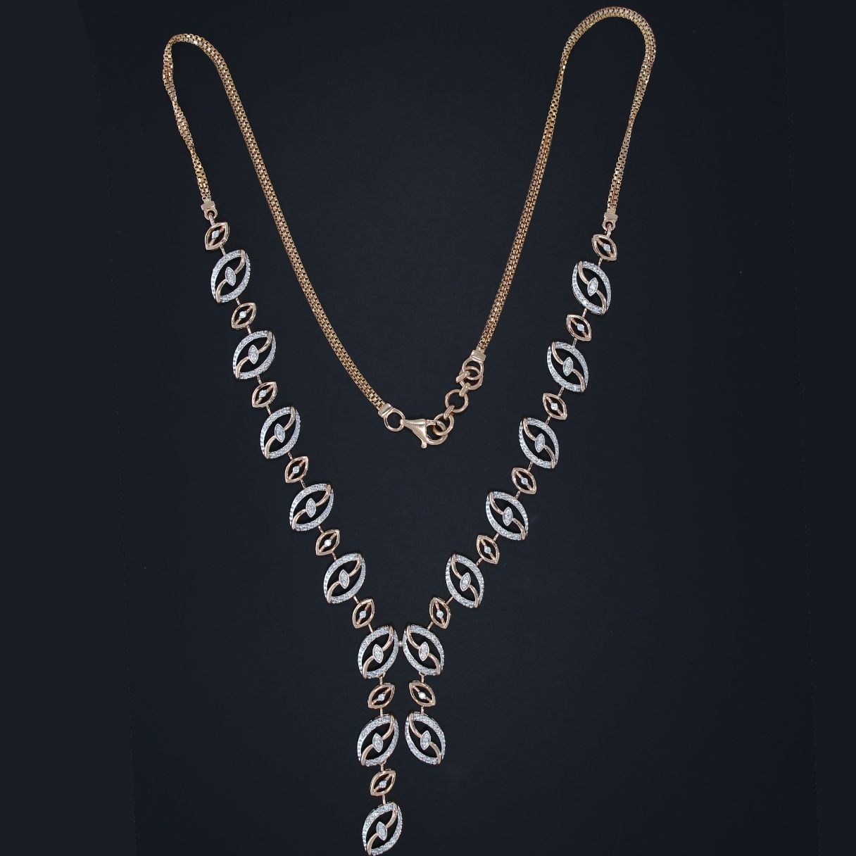 Diamond Necklace For Women with Free Gold Coin