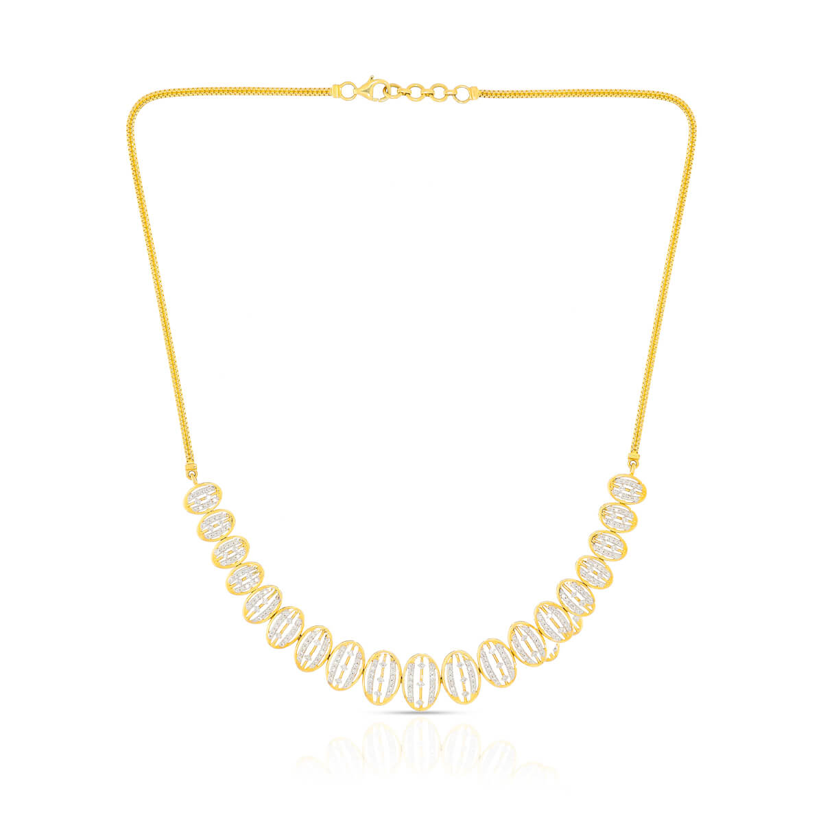 Diamond Necklace with Free Gold Coin