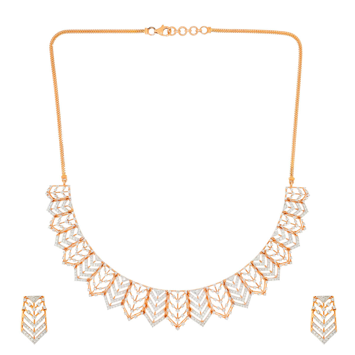 Kunika Eminent Diamond Necklace Set