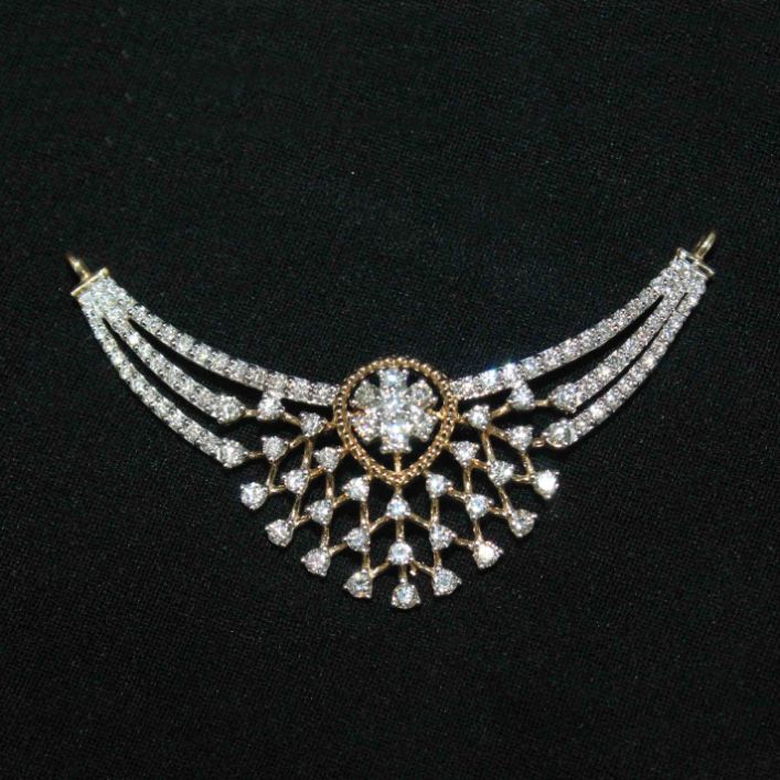 Diamond Pendant For Women with Free Gold Coin