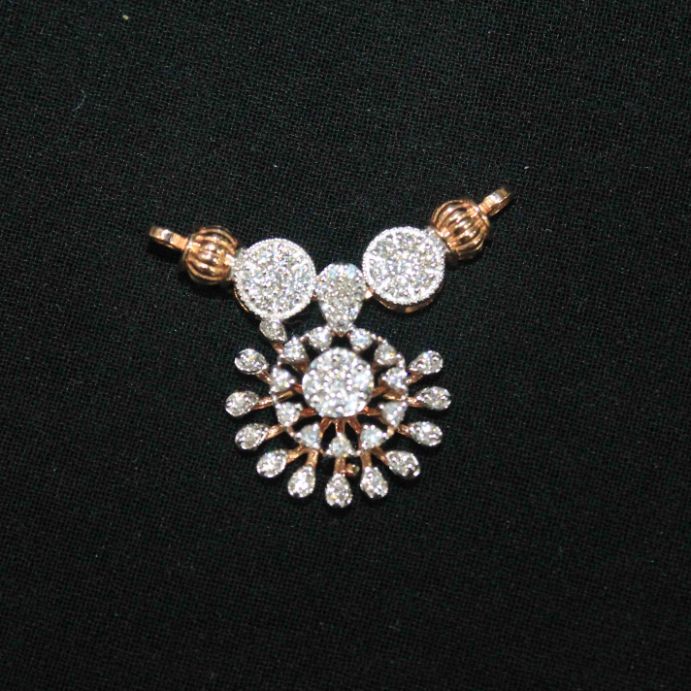 Diamond Pendant For Women with Free Gold Coin