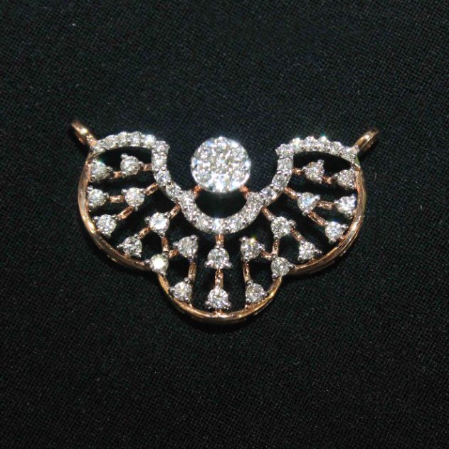 Diamond Pendant For Women with Free Gold Coin