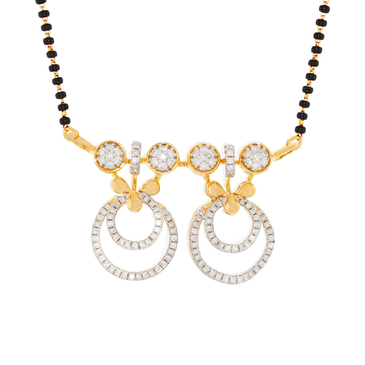 Hibasa Diamond Mangalsutra Pendant