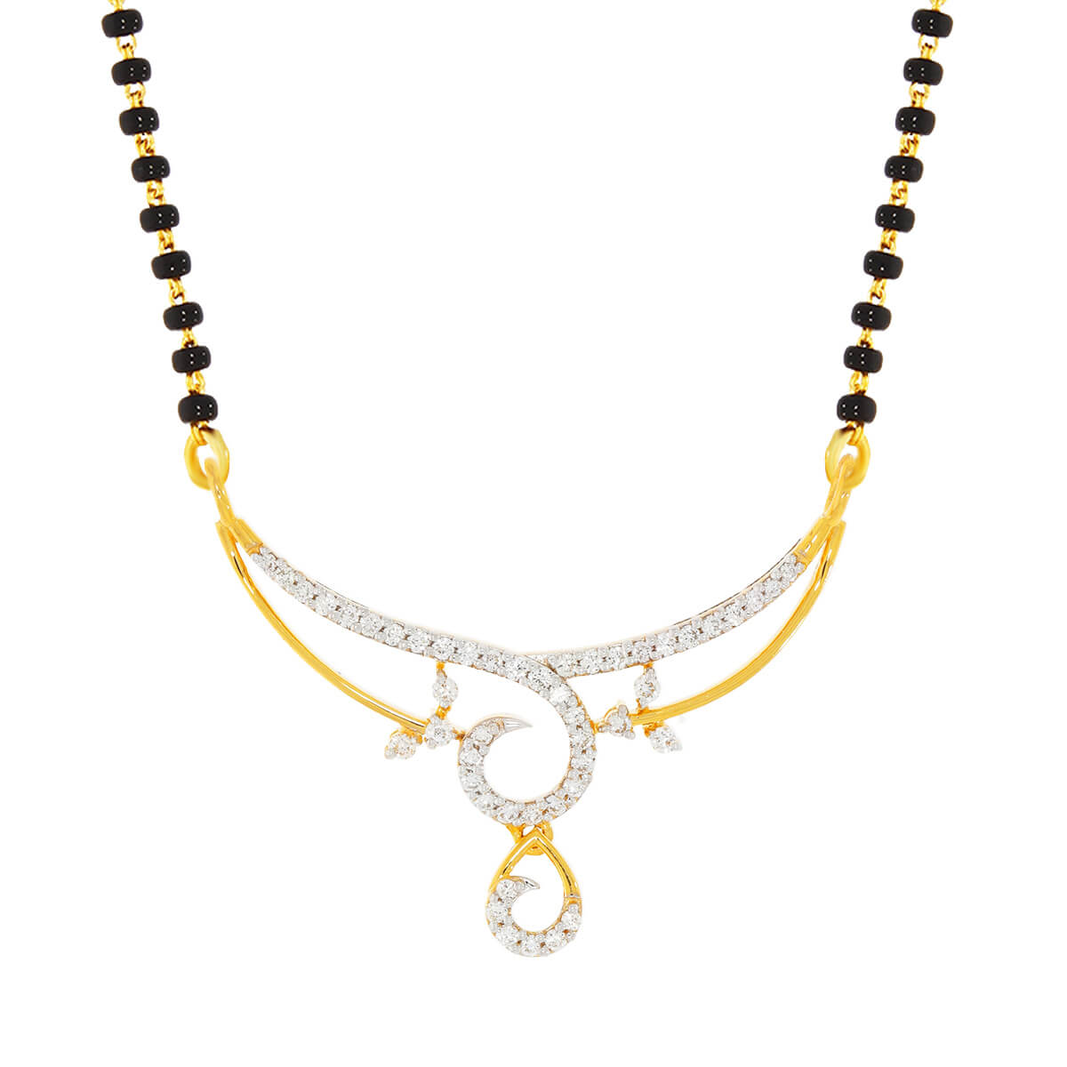 Ishya Diamond Mangalsutra Pendant