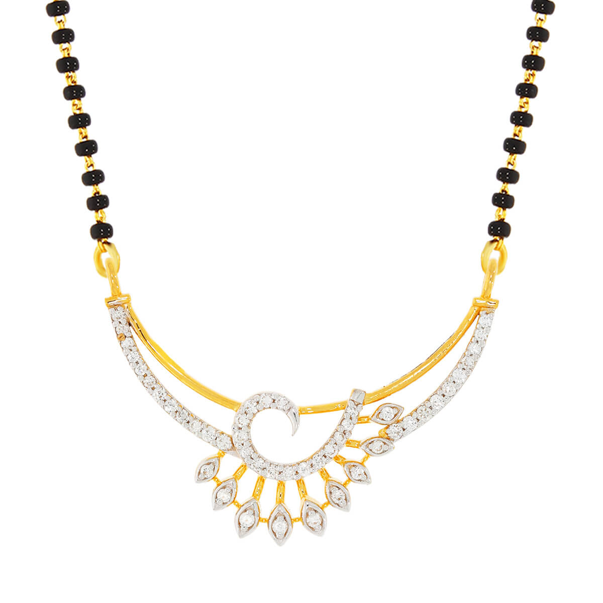 Aroha Diamond Mangalsutra Pendant