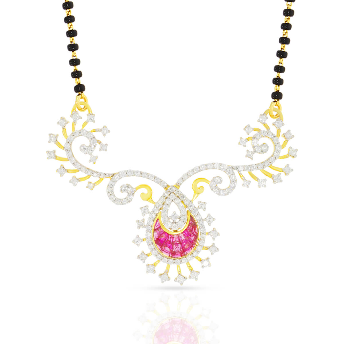 Diamond Mangalsutra Pendant