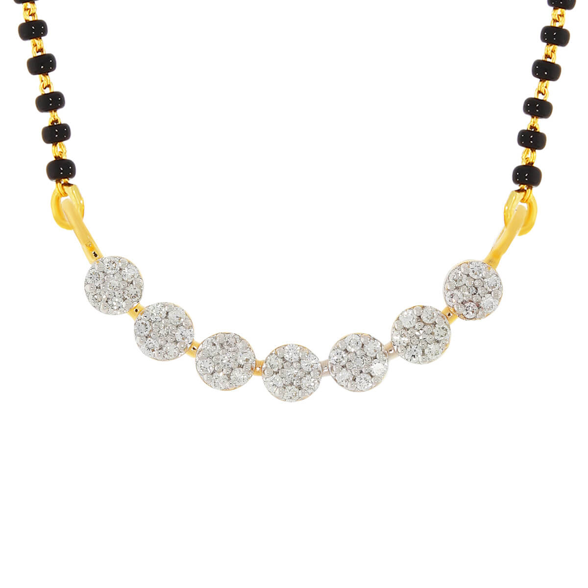 Charming Sitara Diamond Mangalsutra Pendant