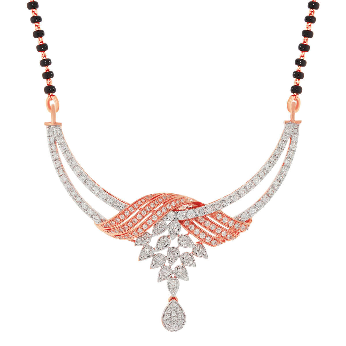 Beautiful Idyllic Diamond Mangalsutra Pendant