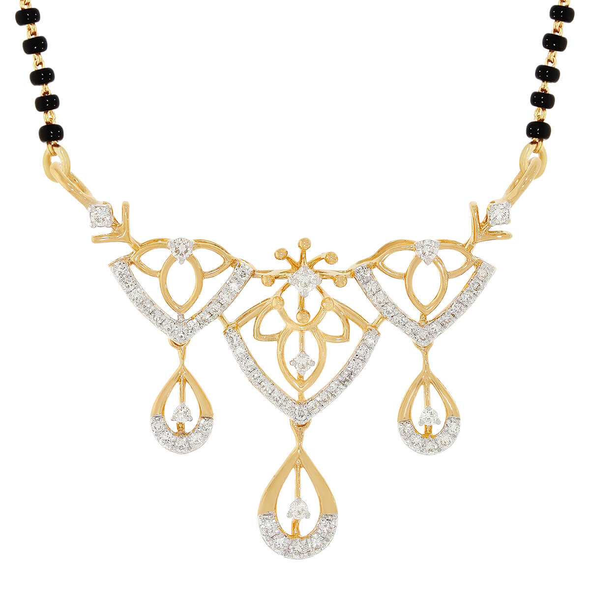 Diamond Mangalsutra Pendant