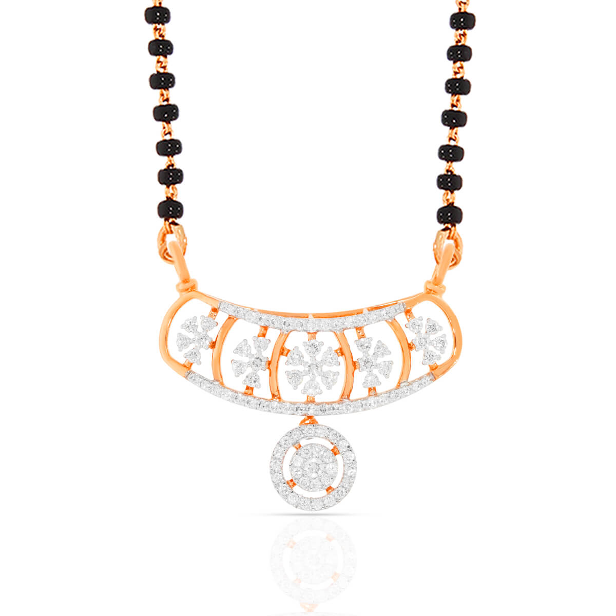 Blushing Elegance The Allure of Rose Gold Diamond Tanmaniya with Free Gold Coin