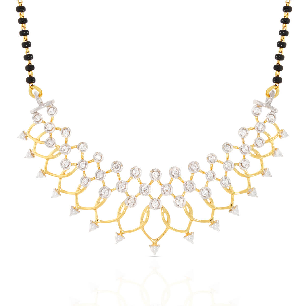 Advika Diamond Mangalsutra Pendant