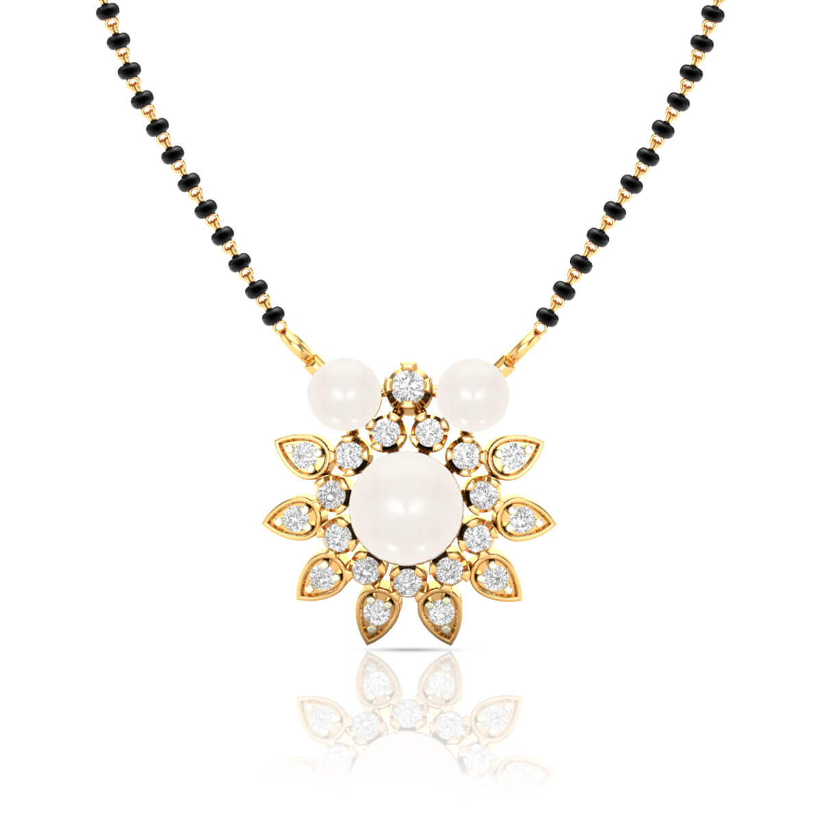 Diamond Mangalsutra Pendant