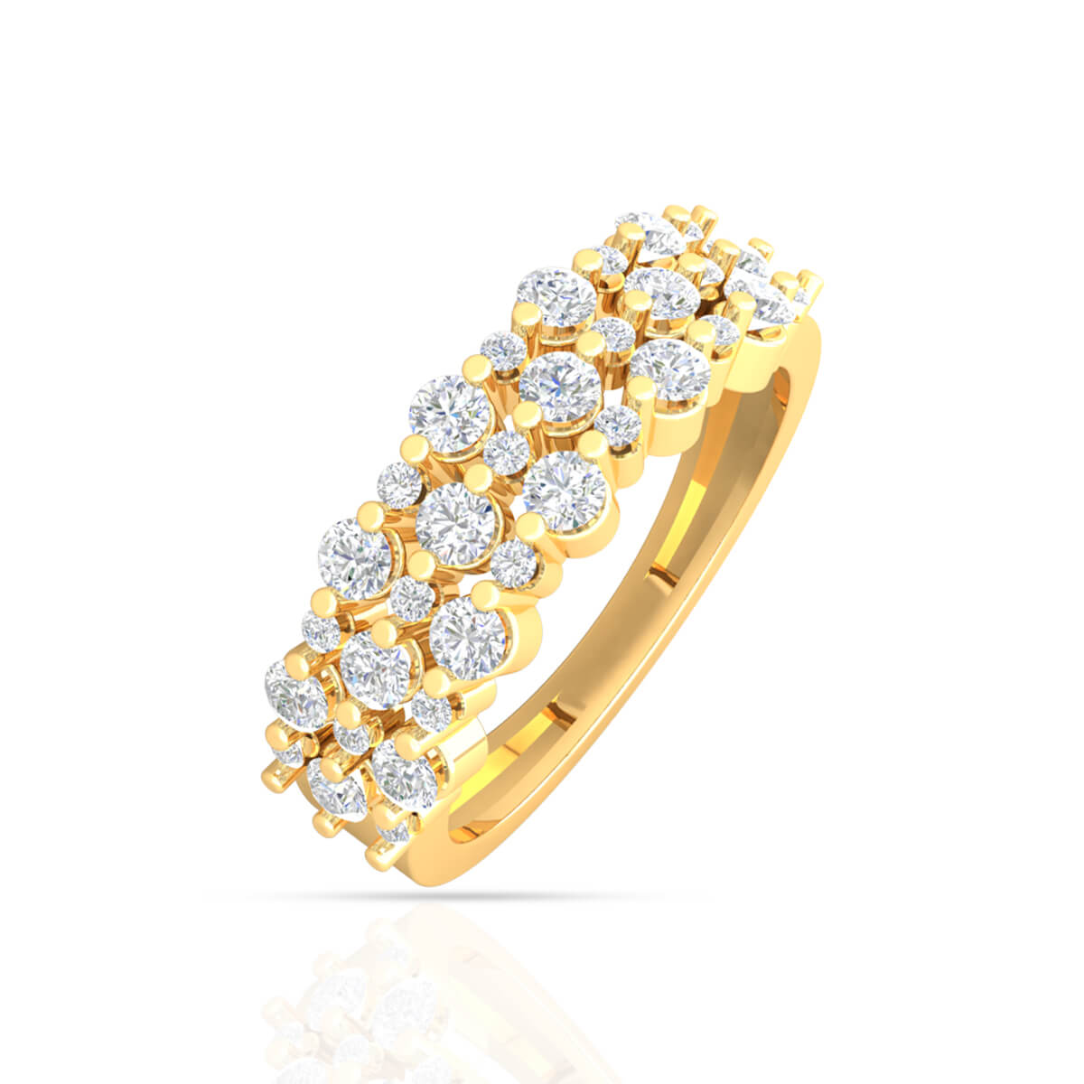 Diamond Ring with Free Gold Coin