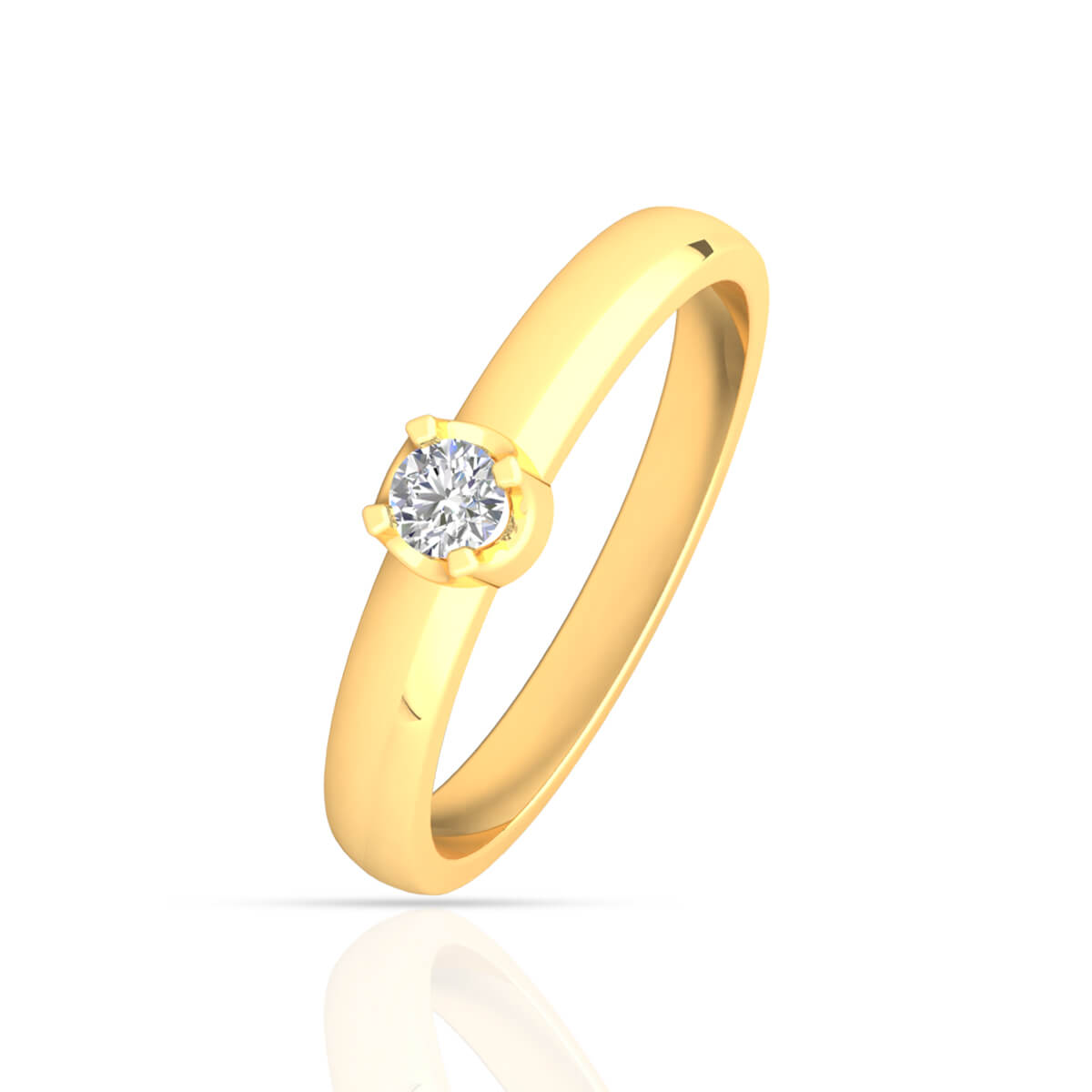 Diamond Ring with Free Gold Coin