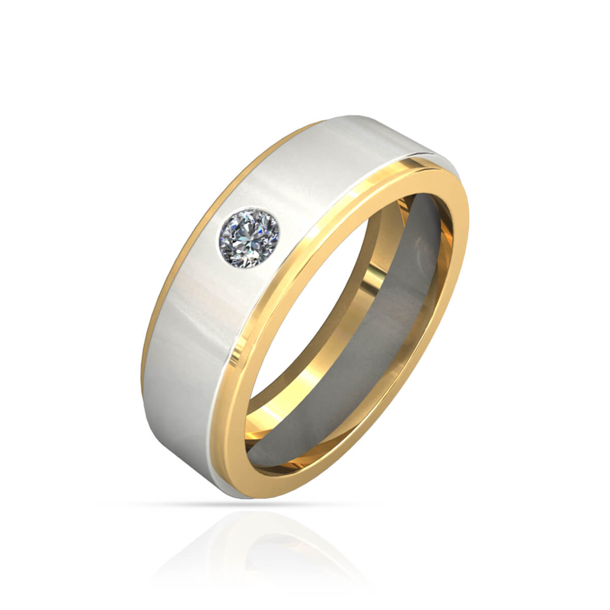 Diamond Ring with Free Gold Coin