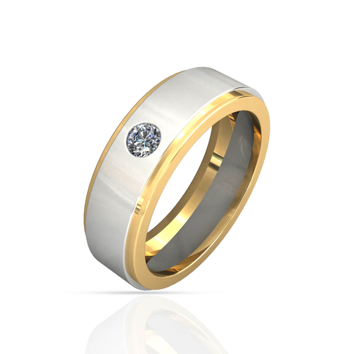 Diamond Ring with Free Gold Coin