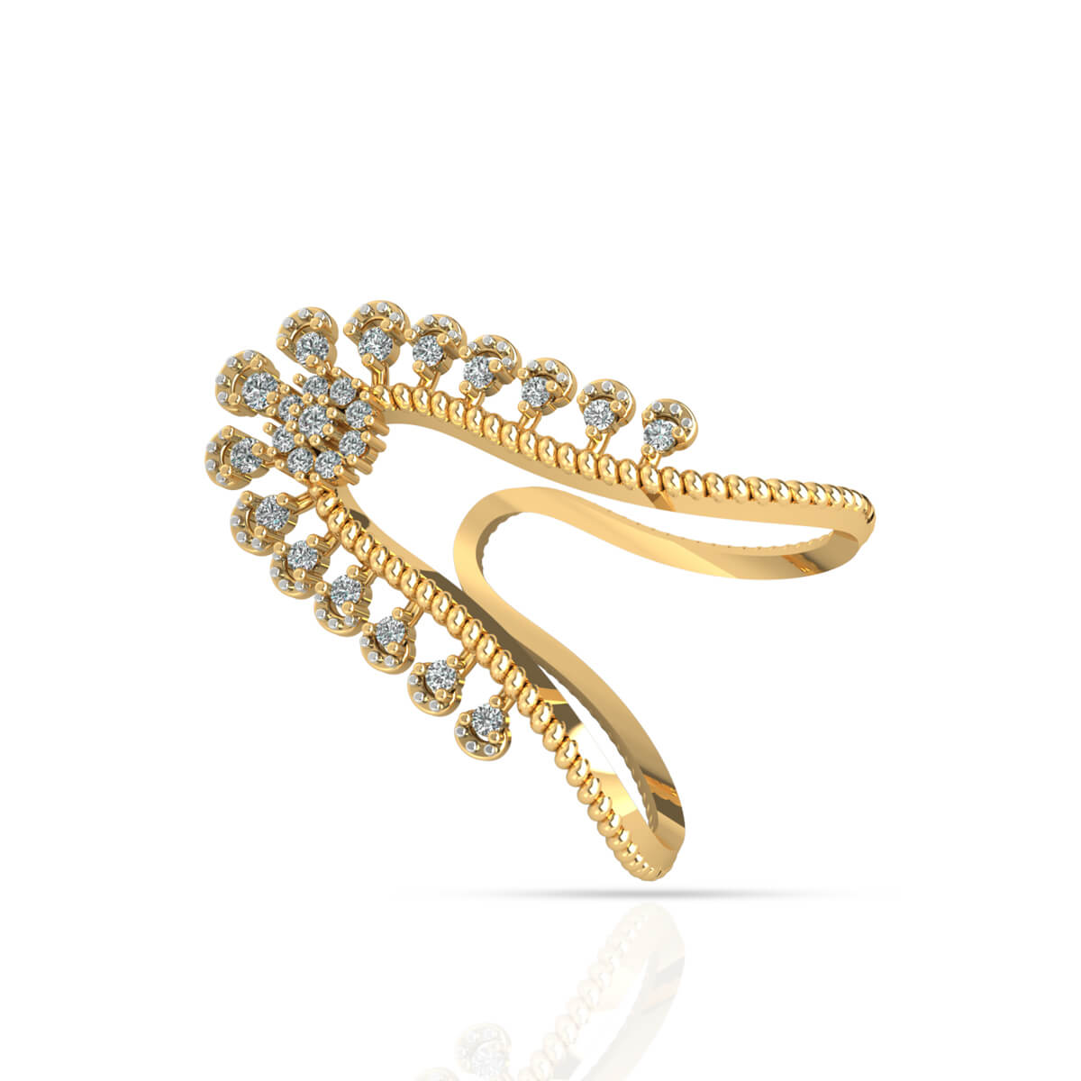 Diamond Ring with Free Gold Coin