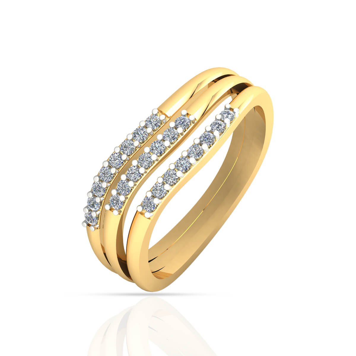 Diamond Ring with Free Gold Coin