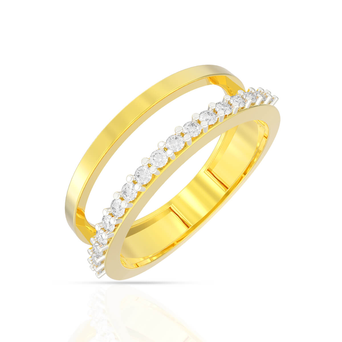 Diamond Ring with Free Gold Coin