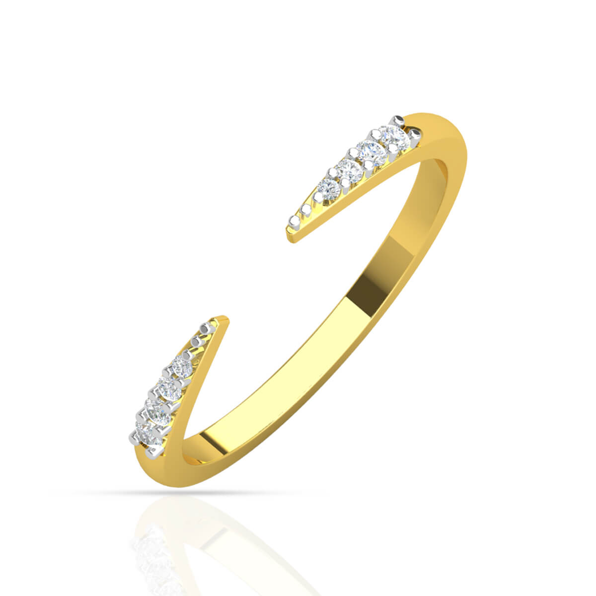 Diamond Ring with Free Gold Coin