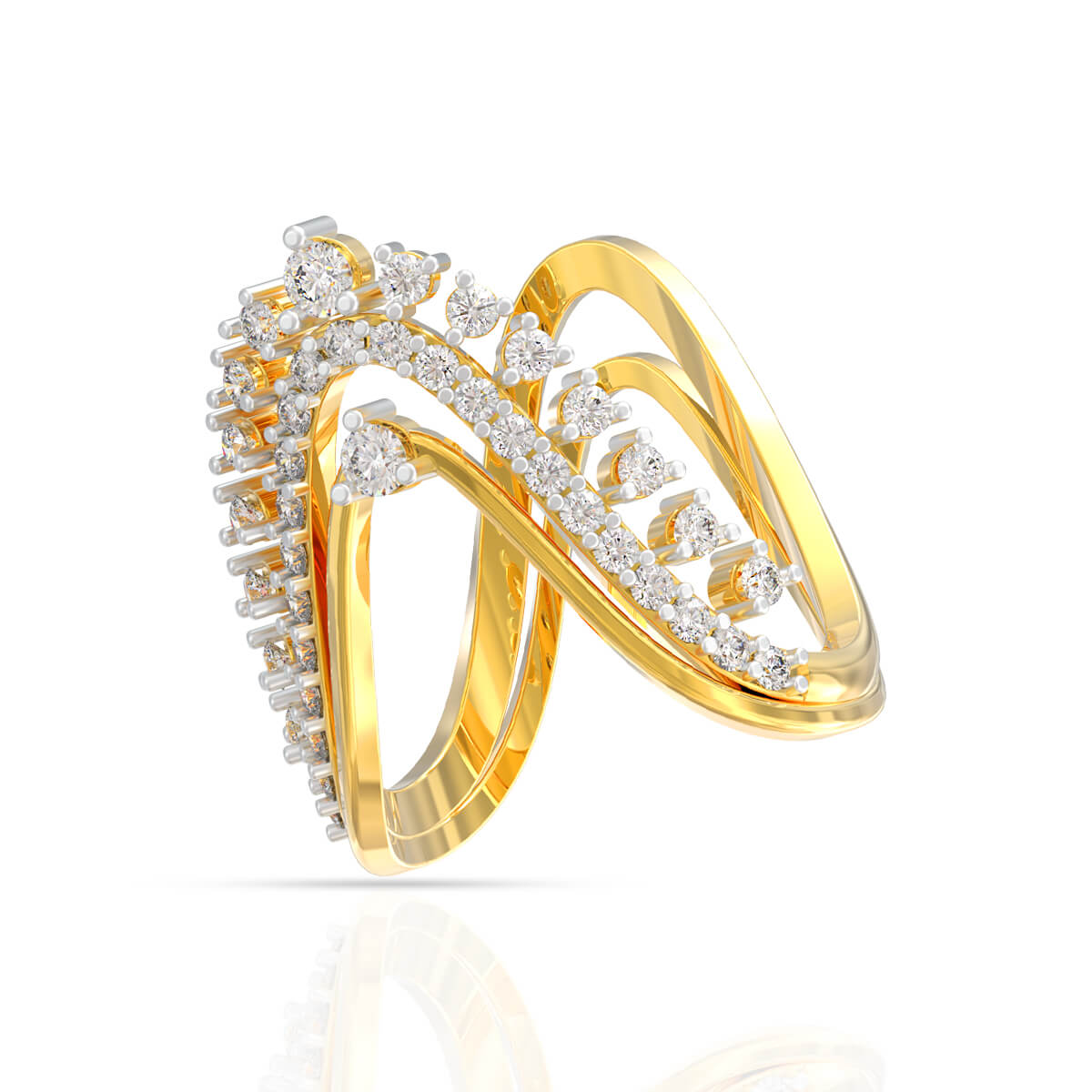 Dazzling Elegance Diamond Ring with Free Gold Coin