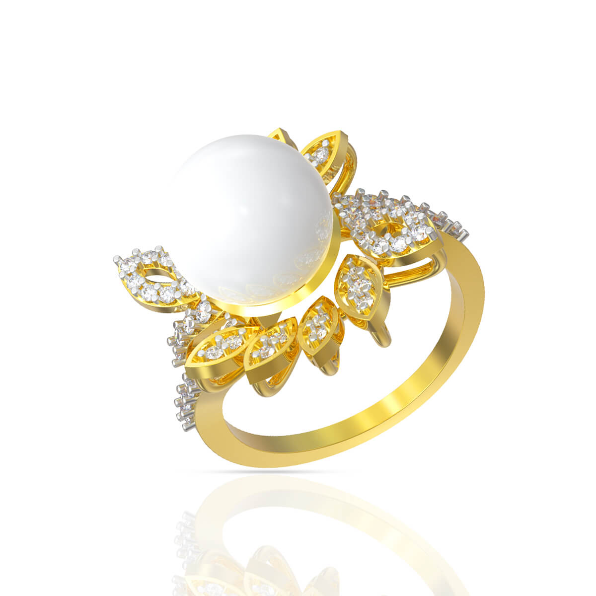 Classic Radiance Diamond Ring with Free Gold Coin