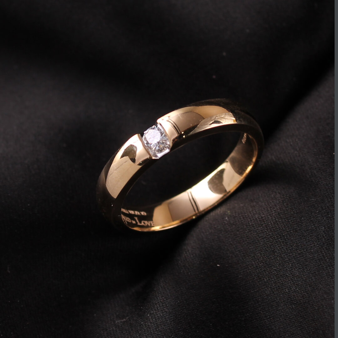 Diamond Ring For Women with Free Gold Coin