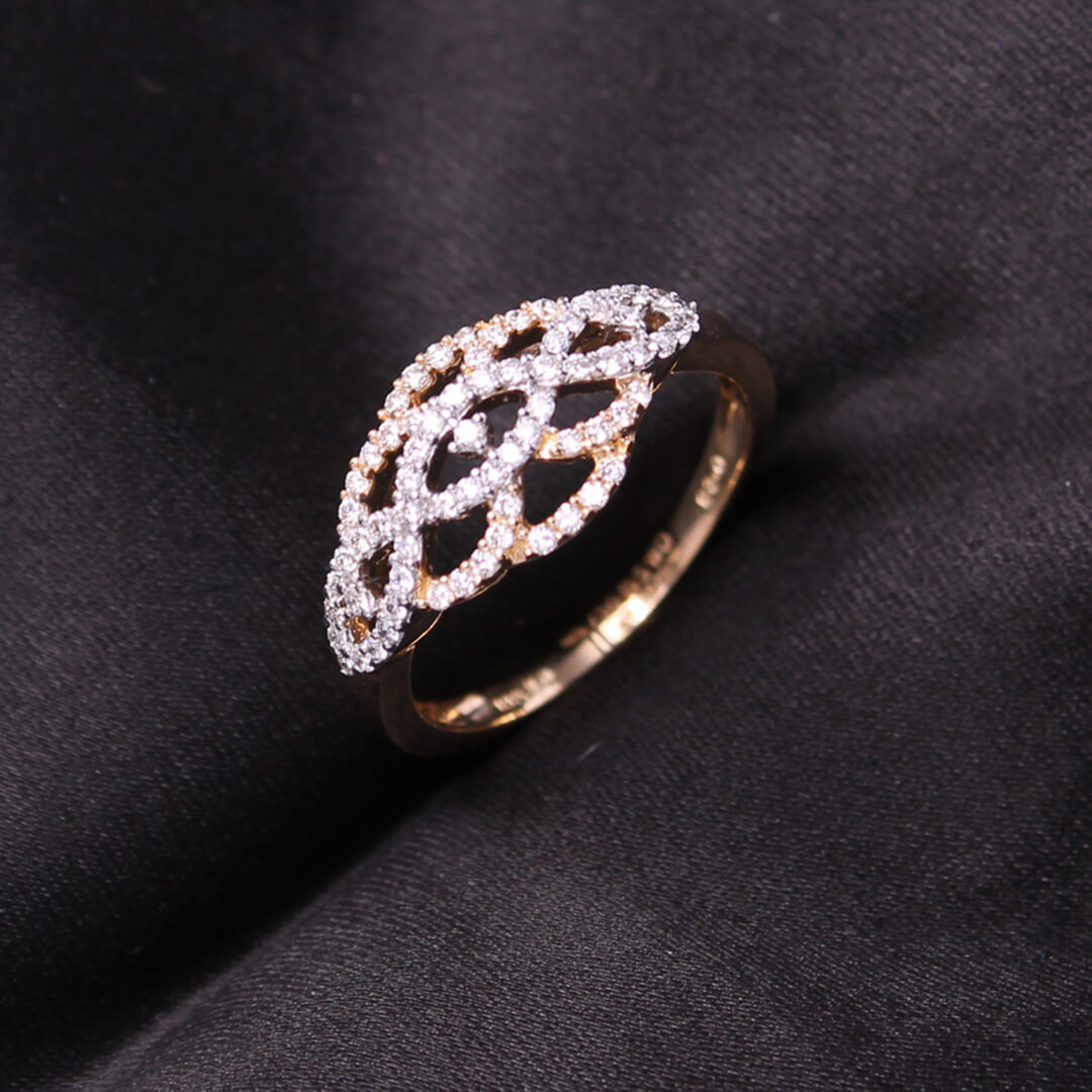 Diamond Ring For Women with Free Gold Coin