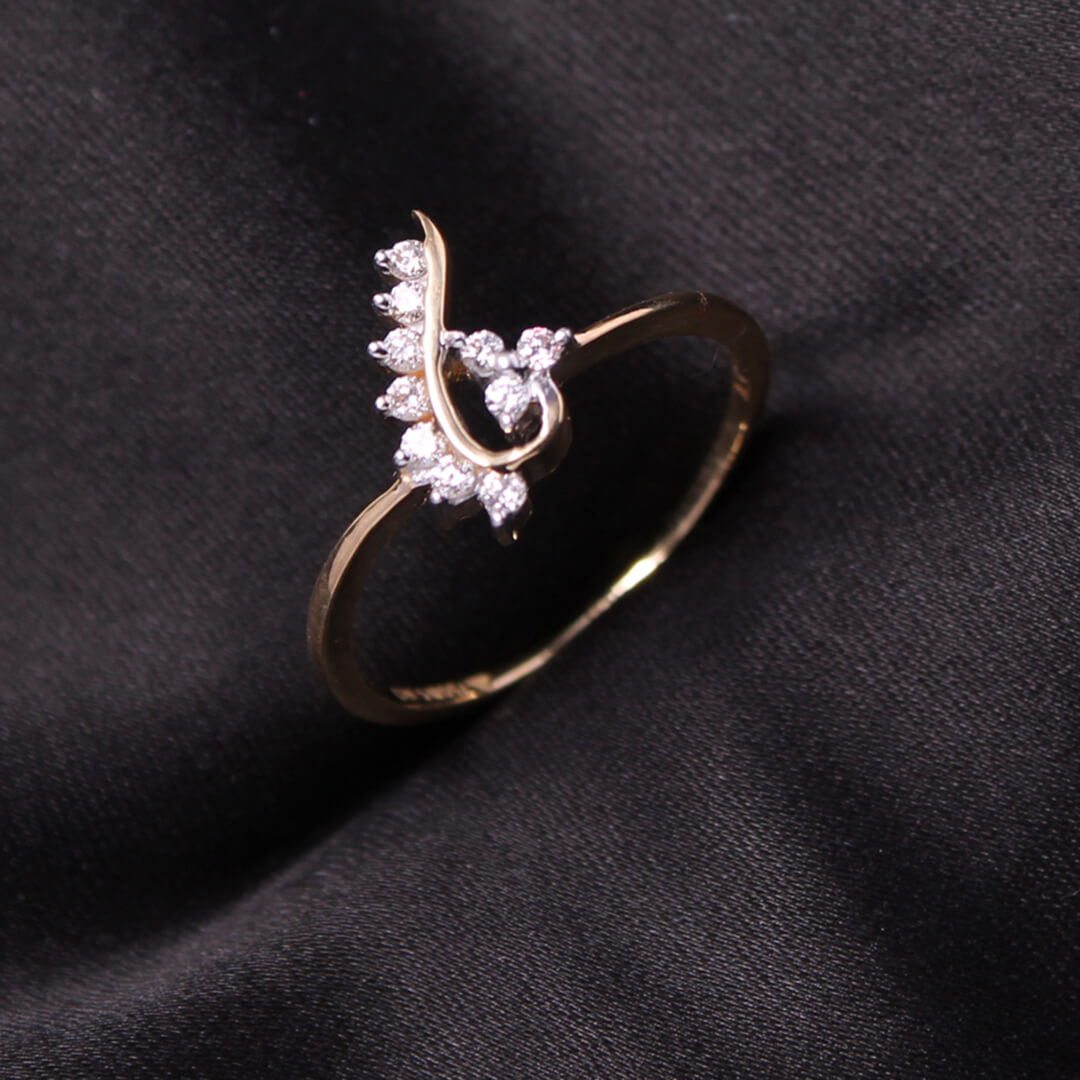 Diamond Ring For Women with Free Gold Coin