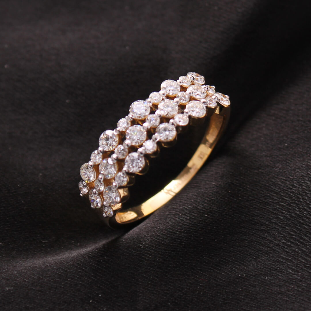 Diamond Ring For Women with Free Gold Coin