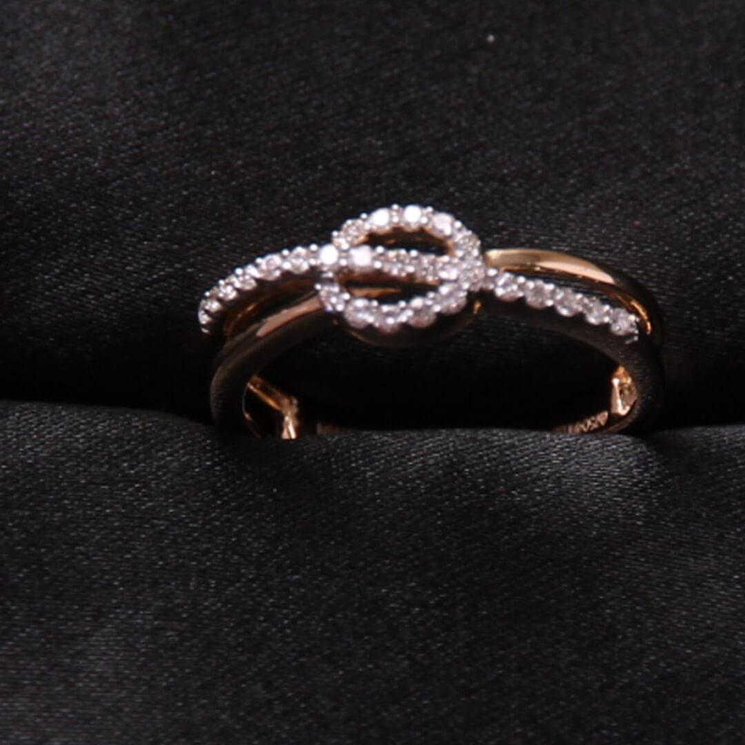 Diamond Ring For Women with Free Gold Coin