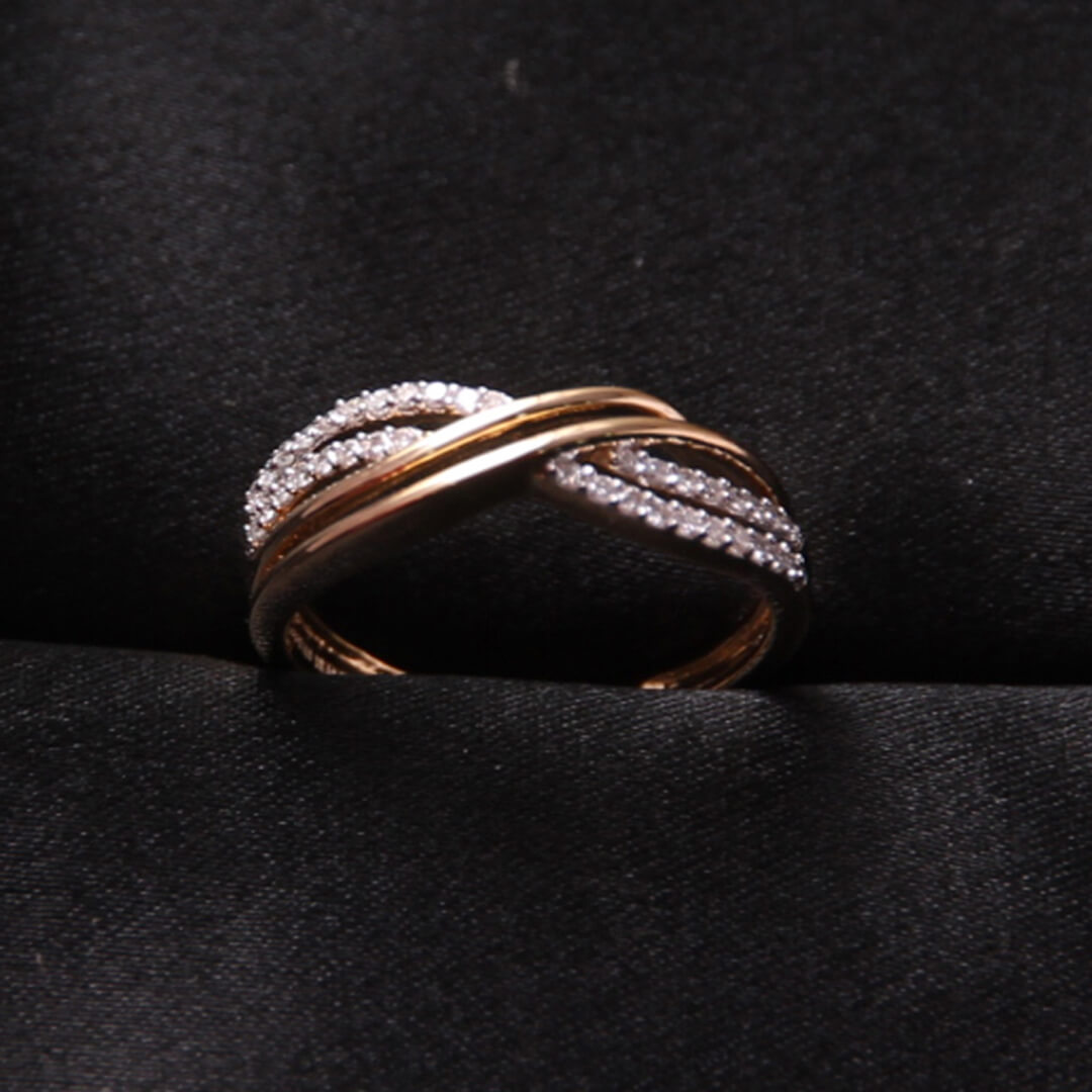 Diamond Ring For Women with Free Gold Coin