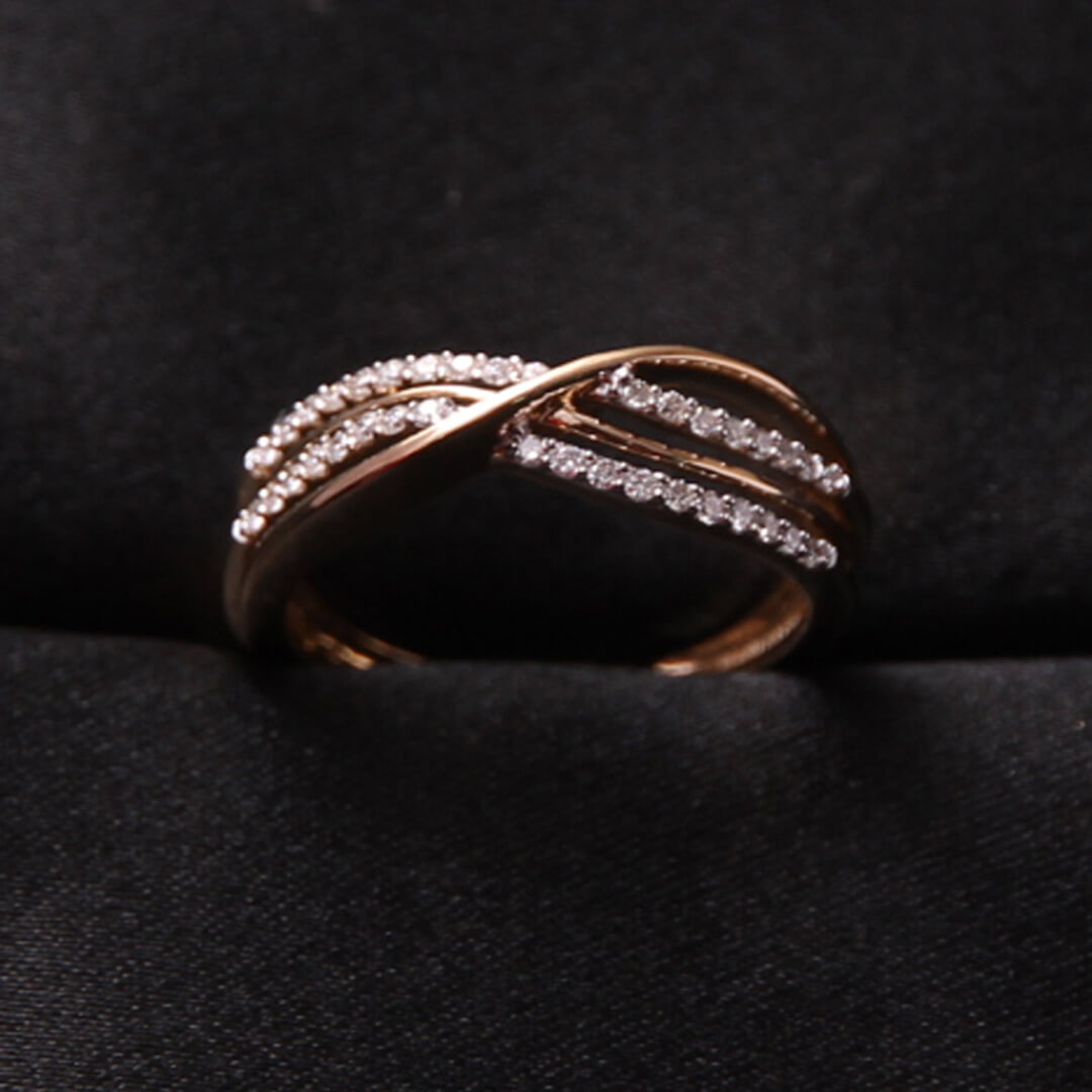 Diamond Ring For Women with Free Gold Coin