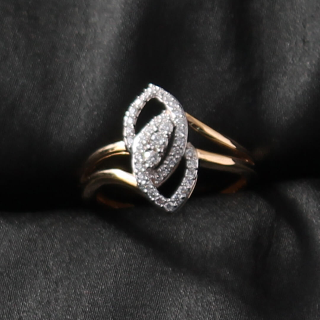 Diamond Ring For Women with Free Gold Coin