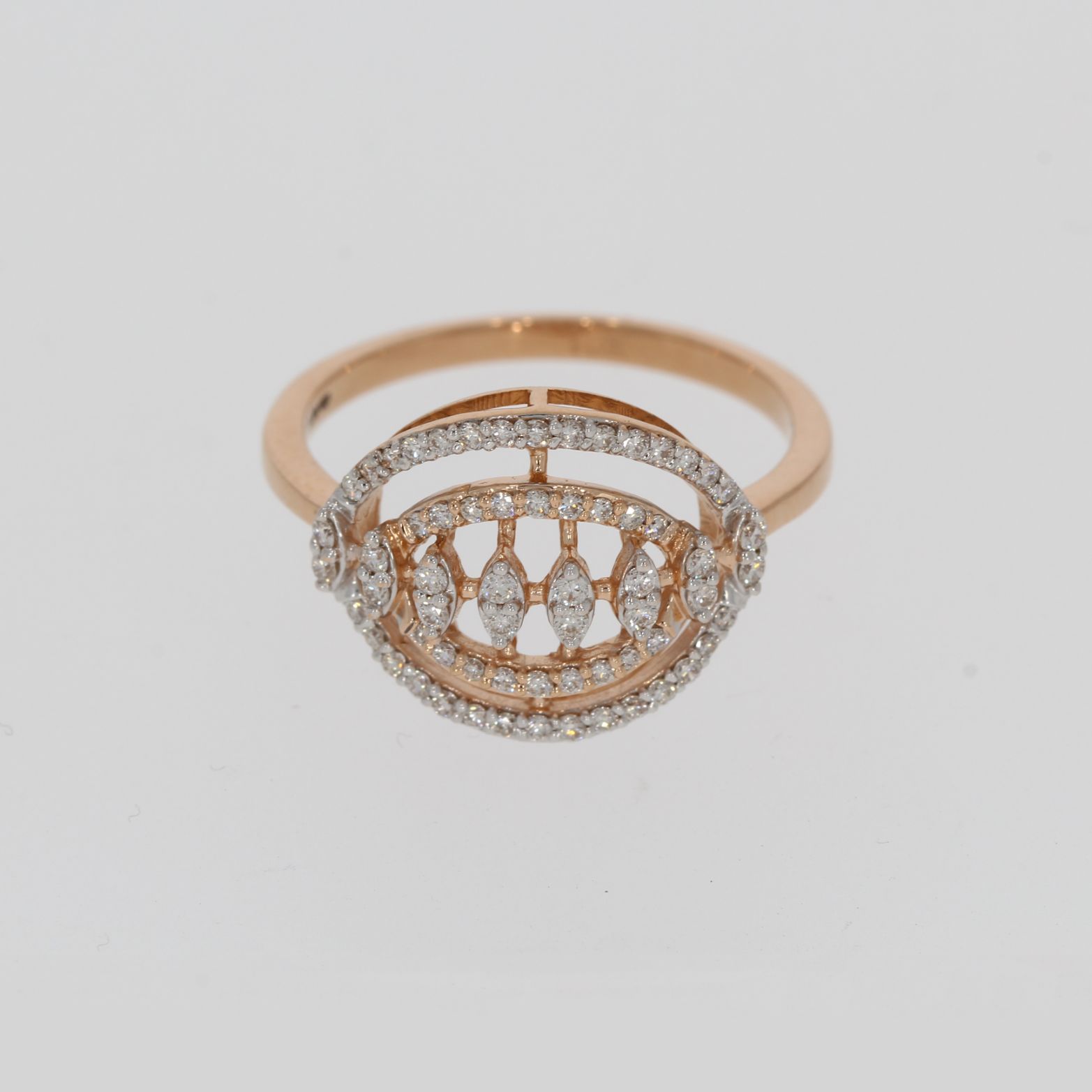 Sasha Shimmer Diamond Ring