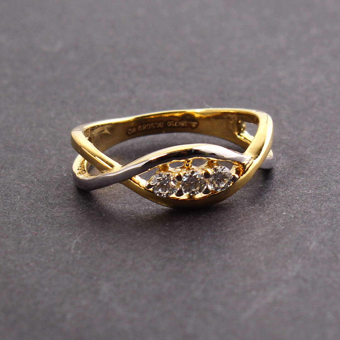 Diamond Ring For Women with Free Gold Coin