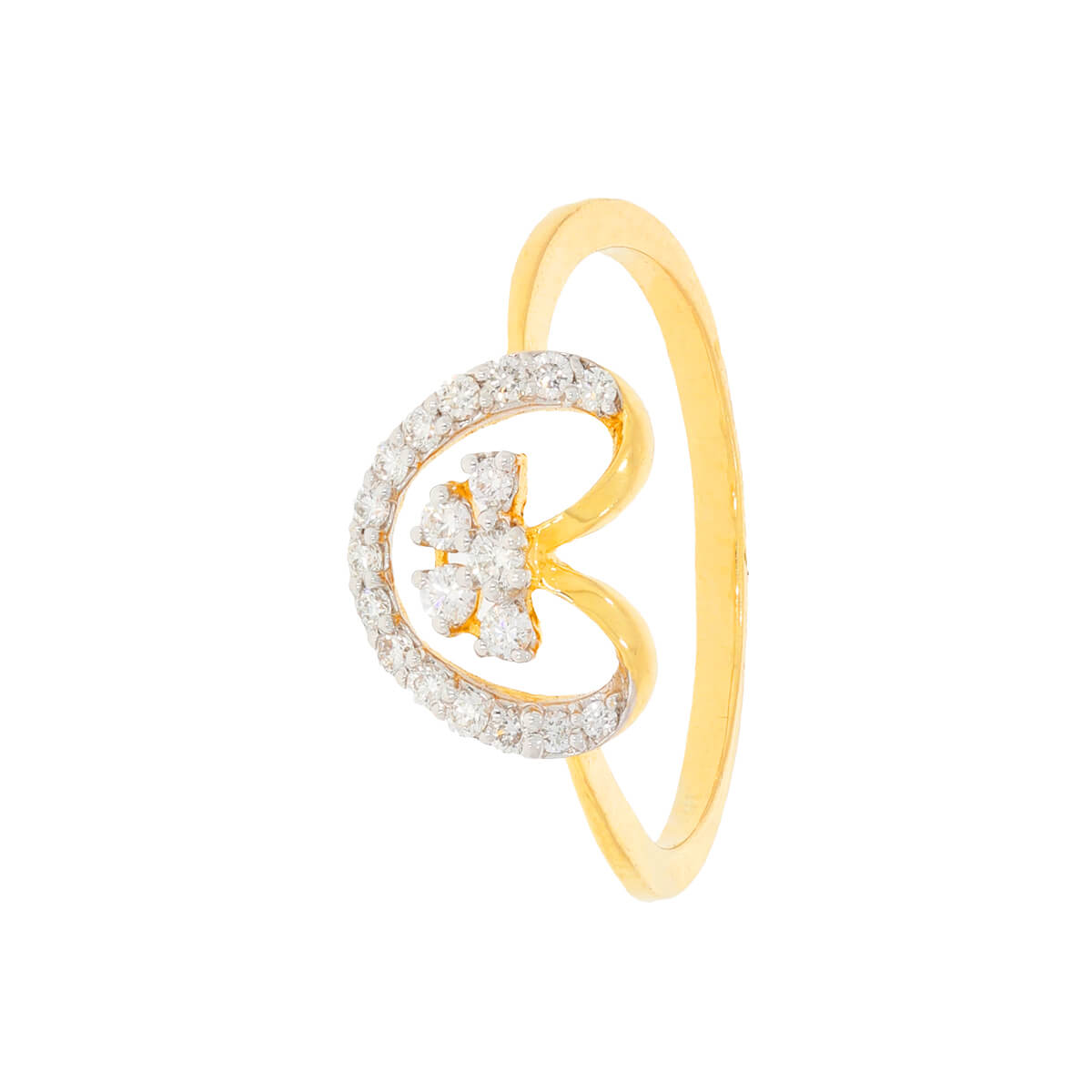 Terry Heart diamond ring