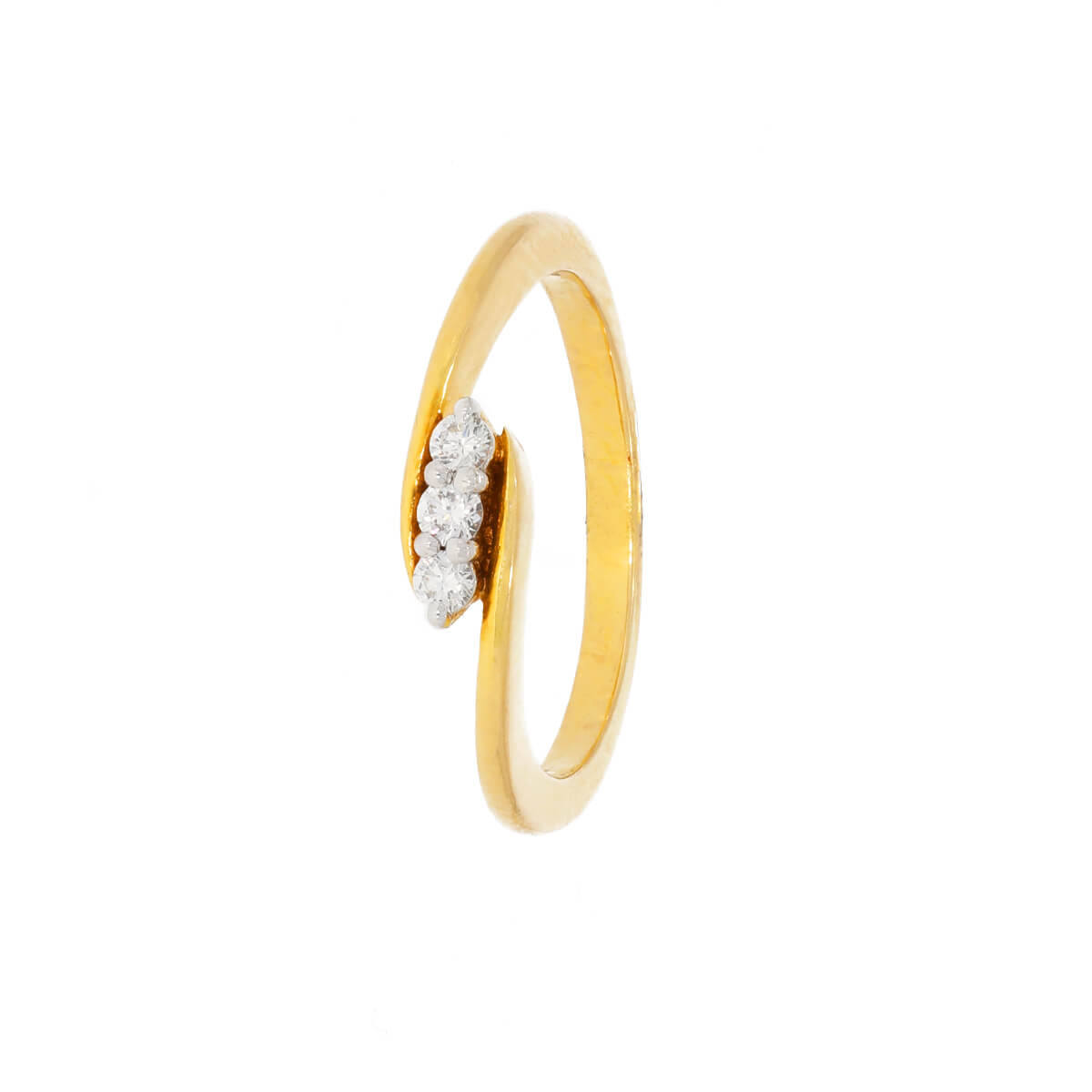 Chanal Diamond Ring with Free Gold Coin