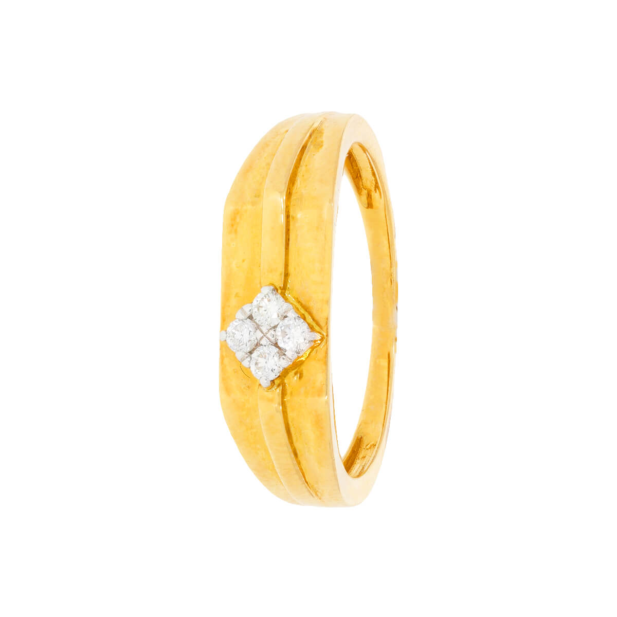 Confident diamond ring with Free Gold Coin