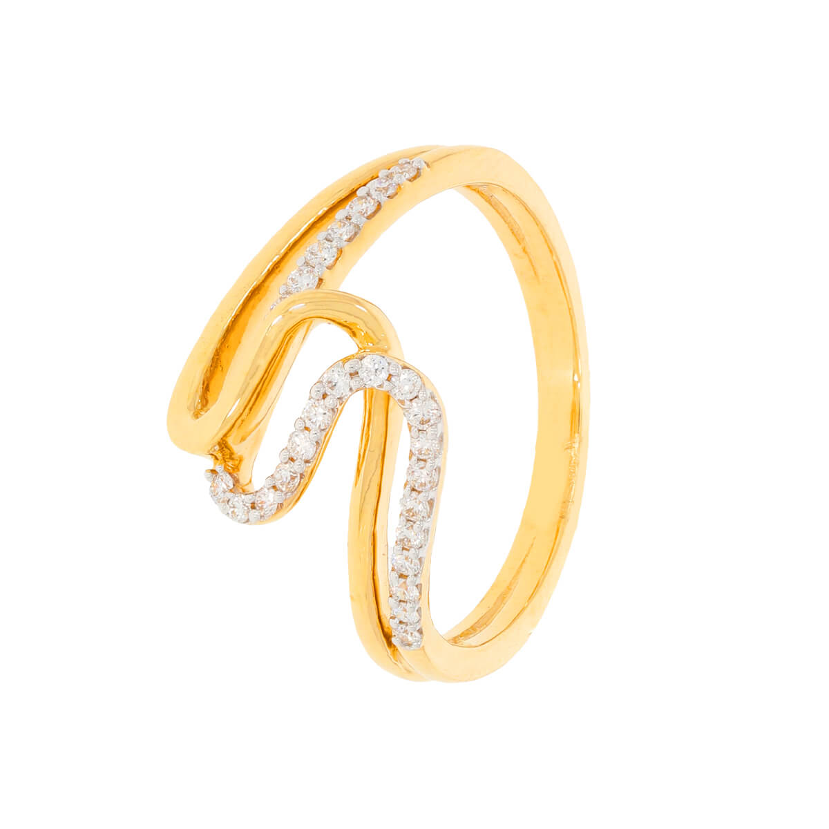 Triune Sparkle diamond ring