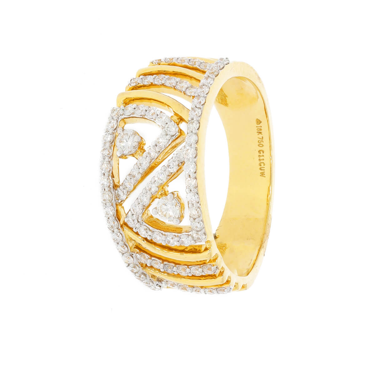 Audrey Grand diamond ring with Free Gold Coin