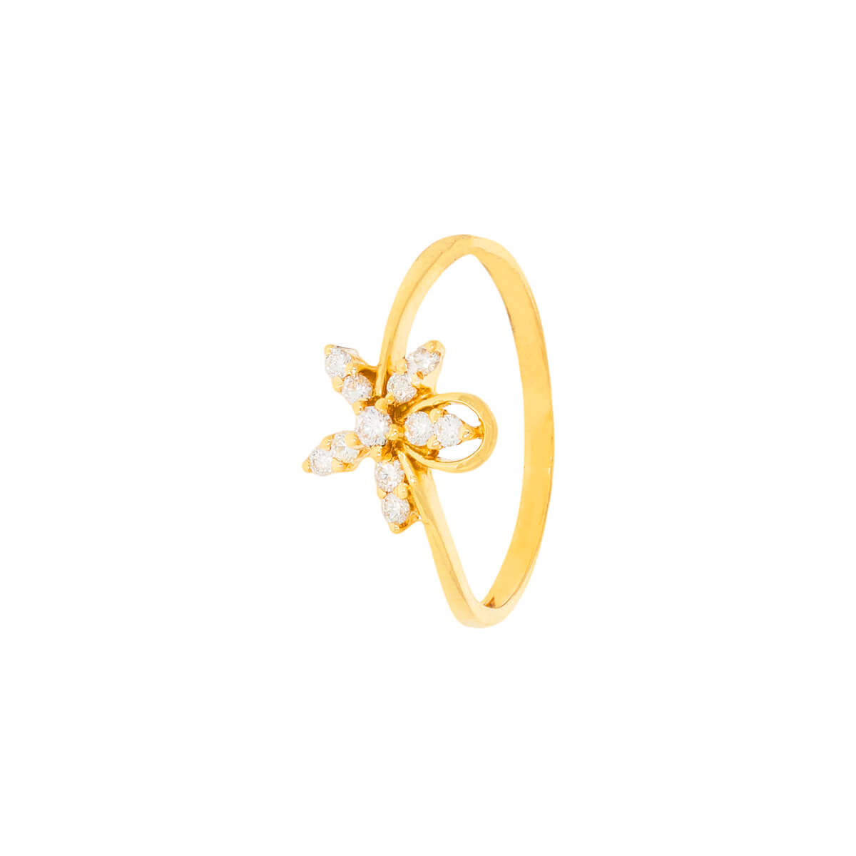 Rishika Diamond Ring with Free Gold Coin